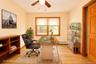 Virtually staged as an office~ First floor Bedroom or office space- Your choice!