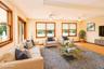 First floor Family room virtually staged