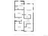Second floor floor plan.