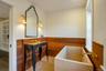 with Japanese soaking tub