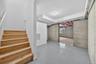 Unfinished extra space in basement.