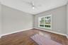 With ardwood flooring.