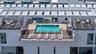 Views from the rooftop pool at Risdon on 5th, RADD with unobstructed city views.