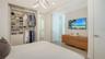 Amazing closet built ins provide ample storage for the new owners.