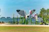 The public 53 acre sarasota bay park has a playground, kayak trails, walking trails, concessions and event centers.