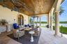 COVERED TERRACE  WATER VIEW