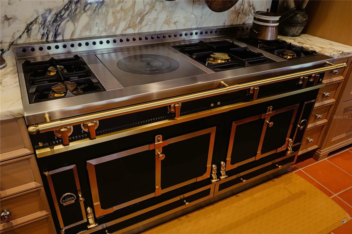 ART OF THE KITCHEN5-STAR LA CORNUE (EN FRANCE) STOVE/OVEN AND HOOD.