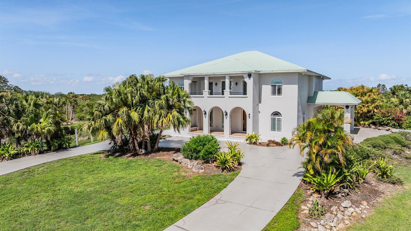 5 Acre Gated Estate awaits you!