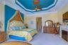 Primary bedroom with fireplace