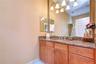 En-suite bath providing privacy for visitors.