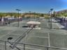 Tennis, pickleball, bocce, and basketball courts.
