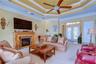 Spacious open-concept living area designed for entertaining.