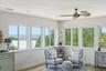 3rd Level living space; Water views
