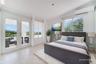 Virtual staging master bedroom