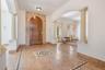 Tile inlay accents Foyer and formal areas