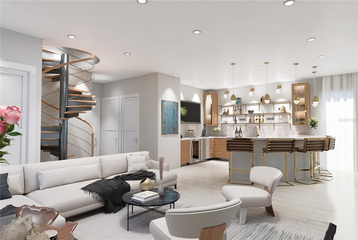 Lounge and Bar Area - Level 1