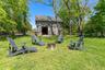 barn.Firepit and seating.