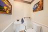 Half Bathroom off of Optional 4th Bedroom / Flex Room - 2231 Midway Island, Clearwater FL 33767