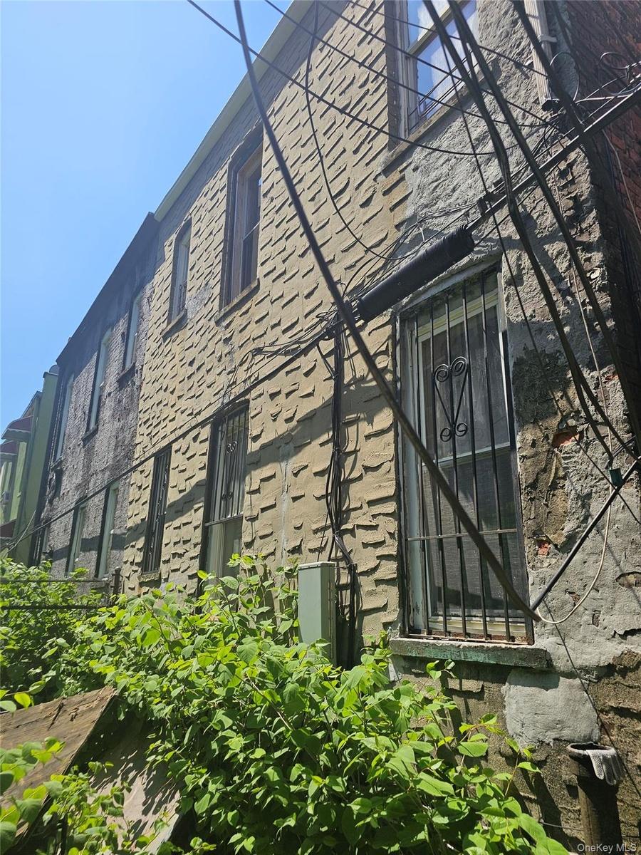 back of structure