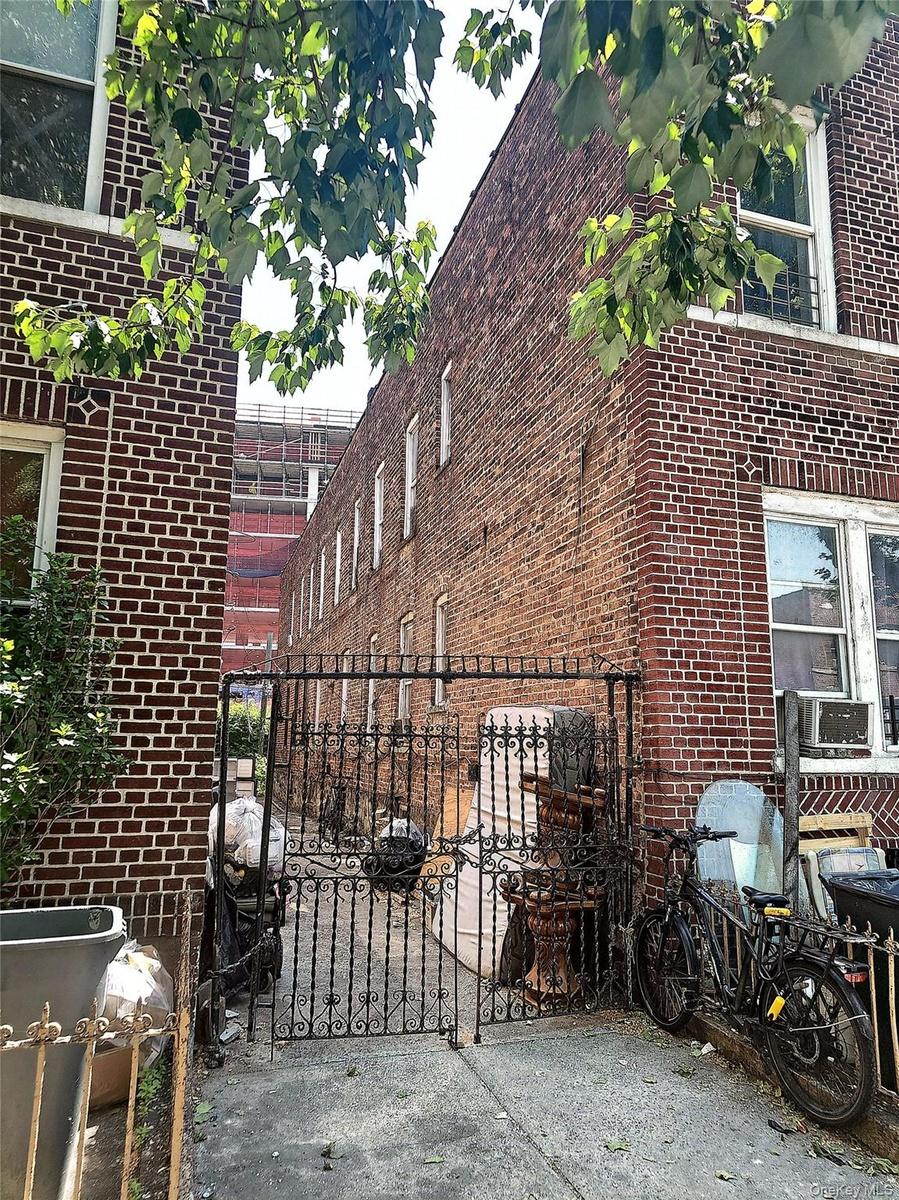 side of structure