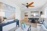 Guest House Living and Dining Rooms
