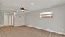 Large (12x26) Primary Bedroom with 2 walk-in closets