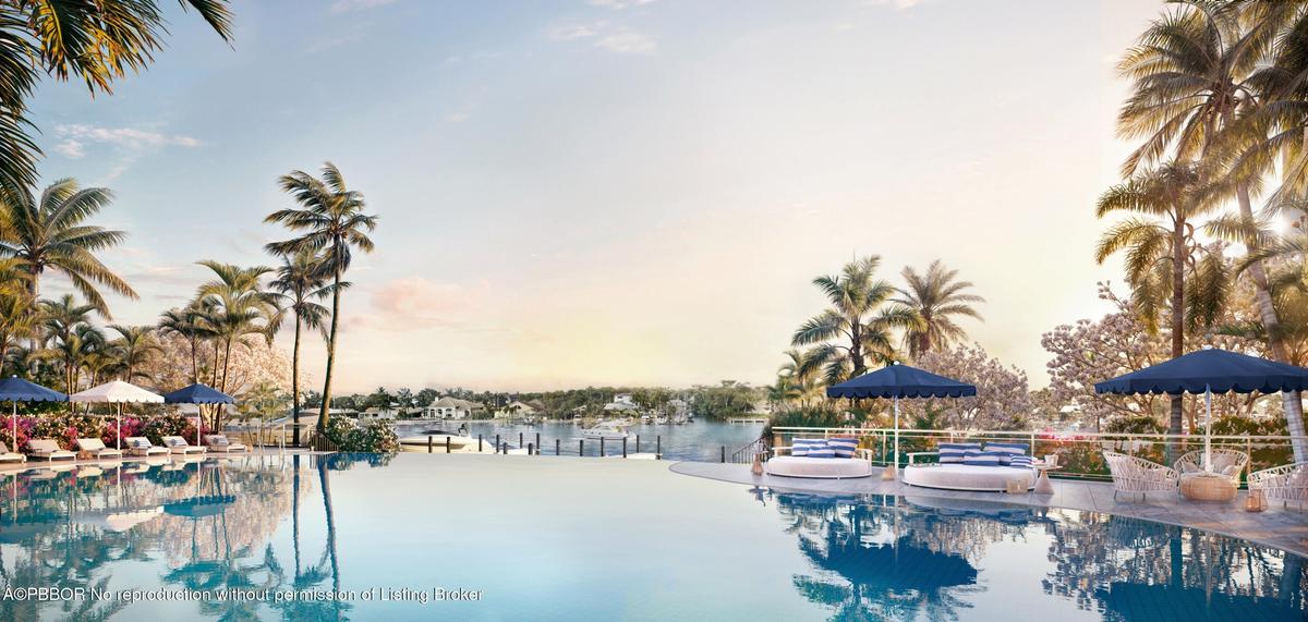 Paradise awaits at the 95 foot resort style pool with lap lane and 12 cabanas (6 are private and available for purchase, (subject to availability)