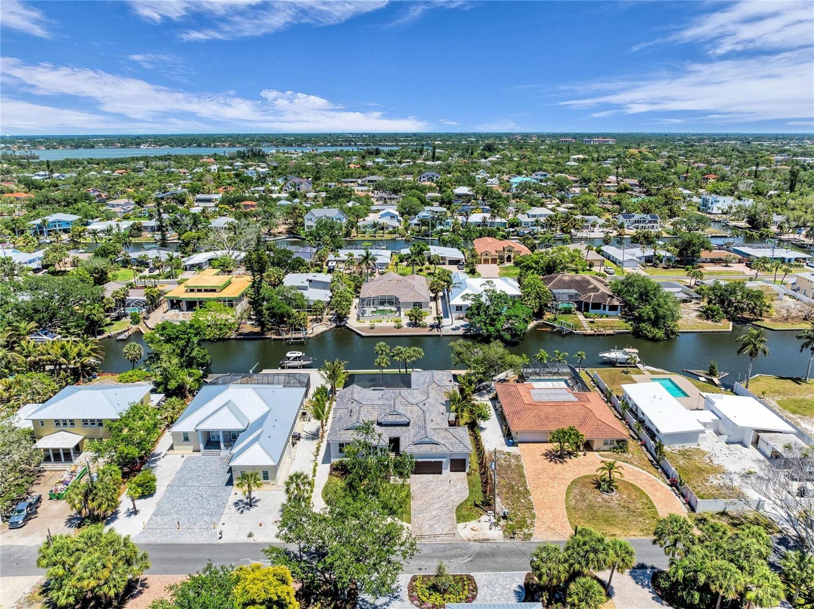 In the heart of Siesta Key near the village