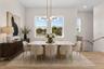 Virtually Staged Dining Room