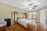 The floors in all the bedrooms add timeless style, create a cozy and inviting atmosphere, and offer easy maintenance compared to carpet—making them bo