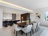 Kitchen Bar open to Dining
