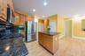 Kitchen view to family room