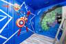 Unleash superhero adventures in the vibrant AVENGERS-THEMED ROOM complete with bold murals and immersive design.