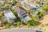 Aerial view of the home.