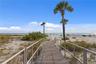 Beach access steps away from front door