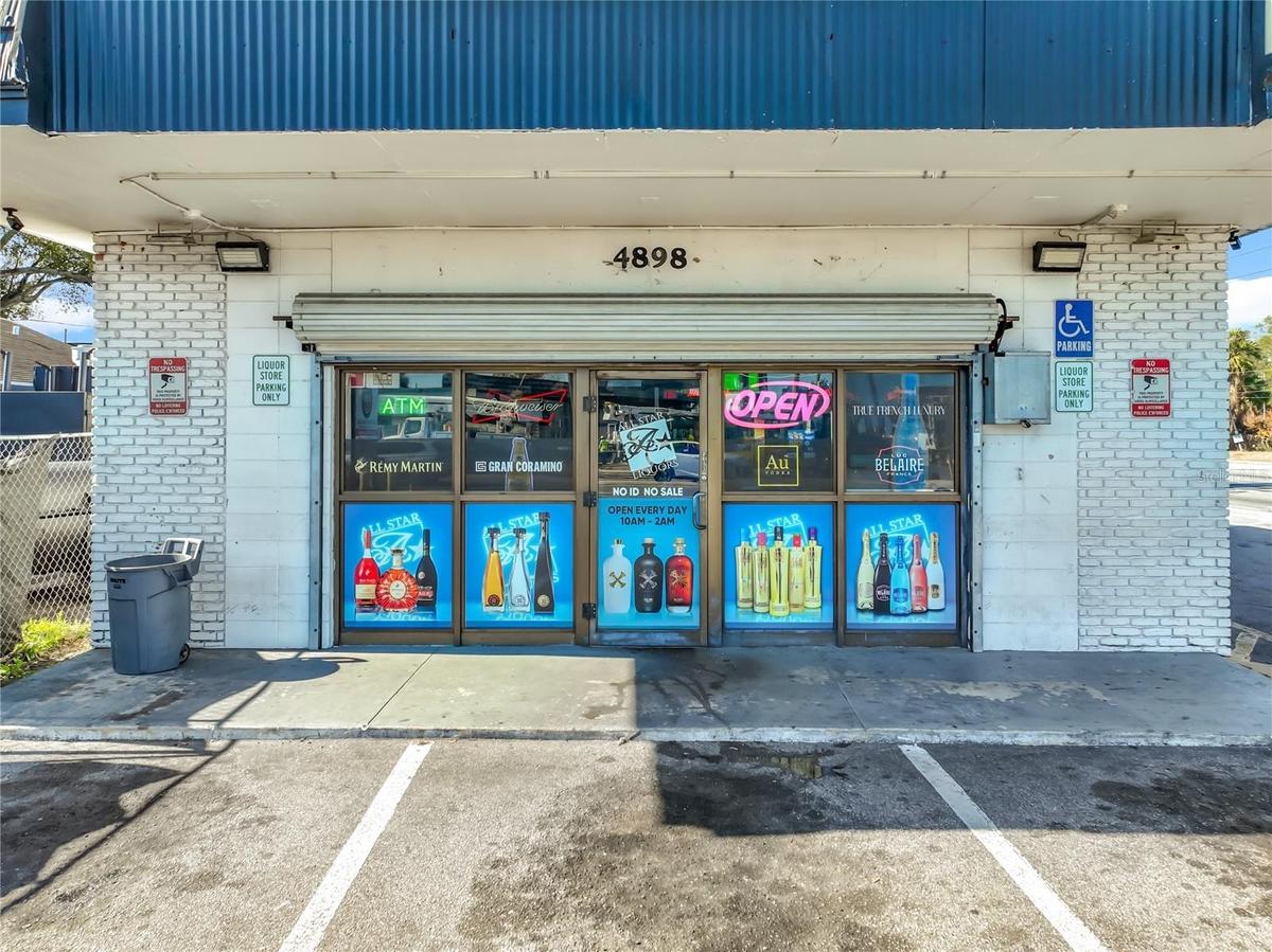 Storefront Entrance with Direct Customer Access