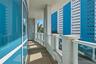 front large balcony off of guest bedroom