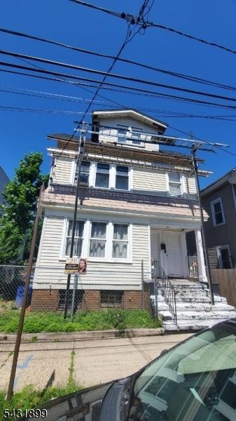 Front view of house