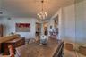 Dining area in living area