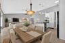 Virtually staged Dining/Living areas.