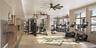 The fitness area is spacious yet feels like your own personal gym