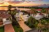 Front Aerial View at Sunset
