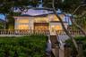 Back of the Home at Sunset
