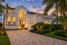 Front of Home at Sunset
