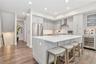 Beautifully appointed kitchen on the second floor