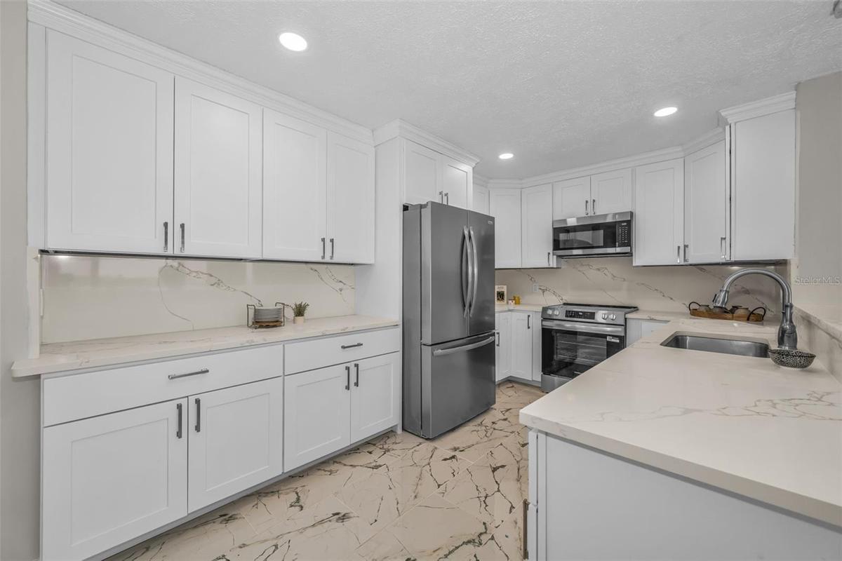Kitchen with great work flow