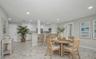 Virtual staged dining room