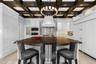 Oversized, custom kitchen island