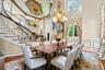 Large dining room with perfect flow to the kitchen.