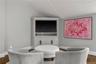 Multiple seating areas that are perfectly fit to scale